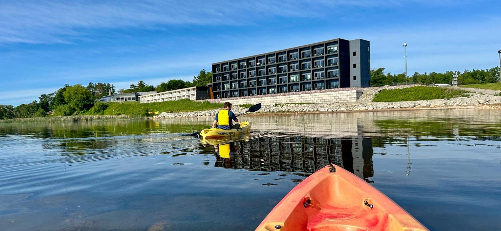 Terrace Bay Hotel - Lakefront Escanaba Eksteriør billede